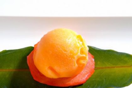 Refreshing Mango Sorbet: A Tropical Treat to Savor