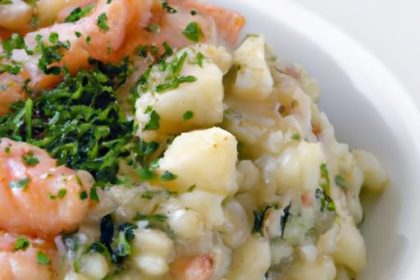Silky Salmon Risotto: A Creamy Seafood Delight Recipe