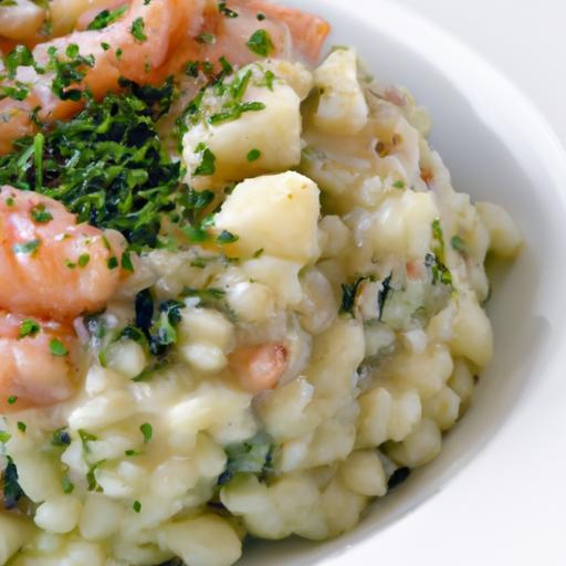 Silky Salmon Risotto: A Creamy Seafood Delight Recipe