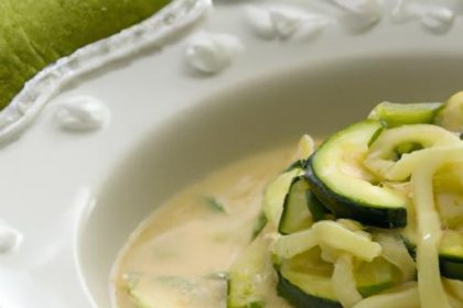 Light & Lively: Low-Cal Chicken Noodle Zucchini Soup Recipe