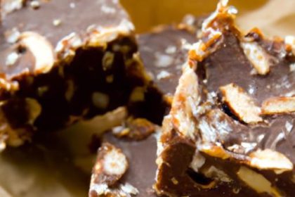 Sweet Satisfaction: Homemade Sugar-Free Almond Joy Bars