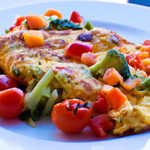 Wholesome Dairy-Free Frittata Bursting with Fresh Veggies