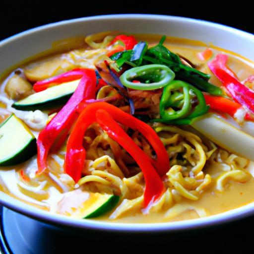 Malaysian Laksa: A Vibrant Journey into Noodle Soup Bliss