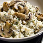 Creamy Keto Mushroom Risotto with Cauliflower Twist