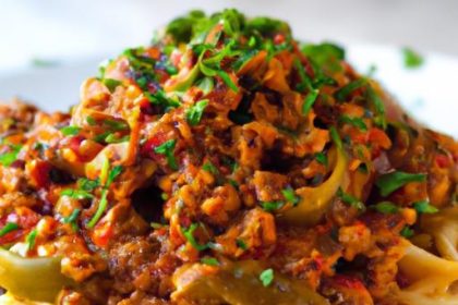 Power-Packed Protein: Elevate Your Spaghetti Bolognese
