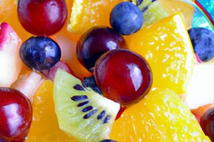 Refreshing Sugar-Free Fruit Cocktail Ambrosia Salad Recipe