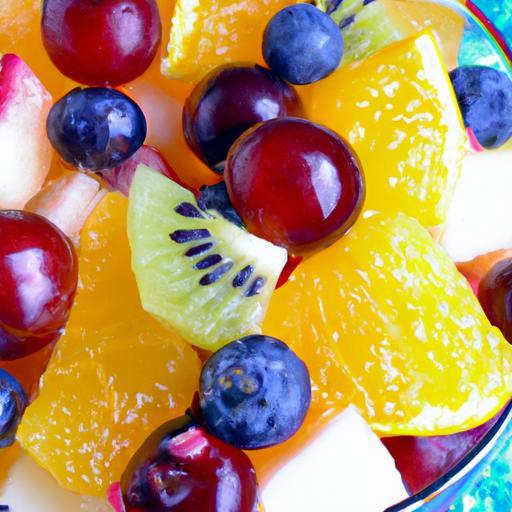 Refreshing Sugar-Free Fruit Cocktail Ambrosia Salad Recipe