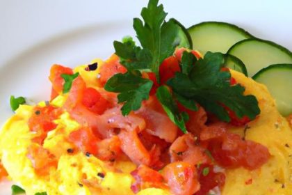 Power-Packed Morning: High-Protein Smoked Salmon Scramble