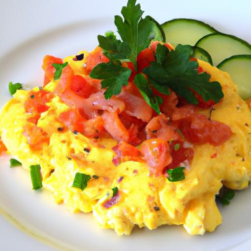 Power-Packed Morning: High-Protein Smoked Salmon Scramble