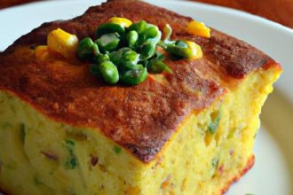 Golden Vegan Cornbread: A Savory Plant-Based Delight