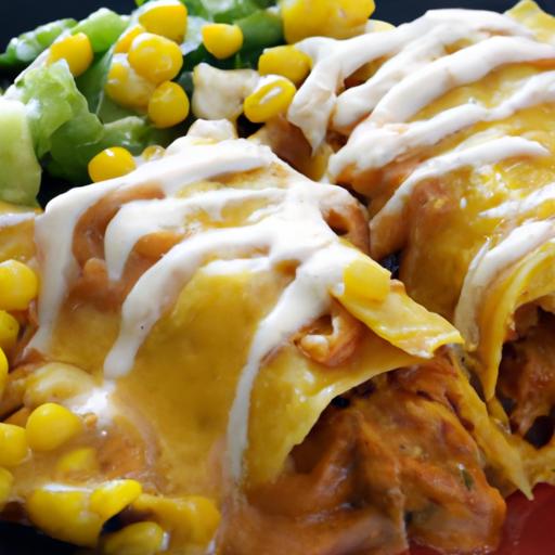 Ranch Style Chicken Enchiladas: A Zesty Twist on Tradition