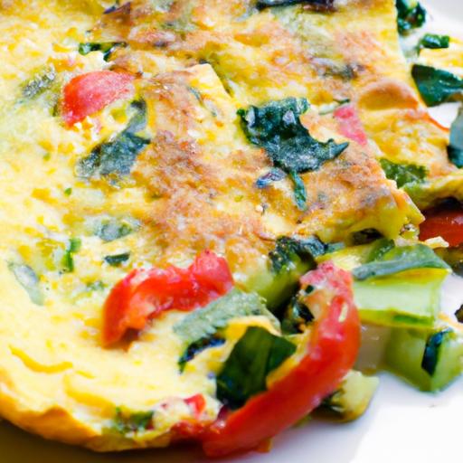 Wholesome Dairy-Free Frittata Bursting with Fresh Veggies