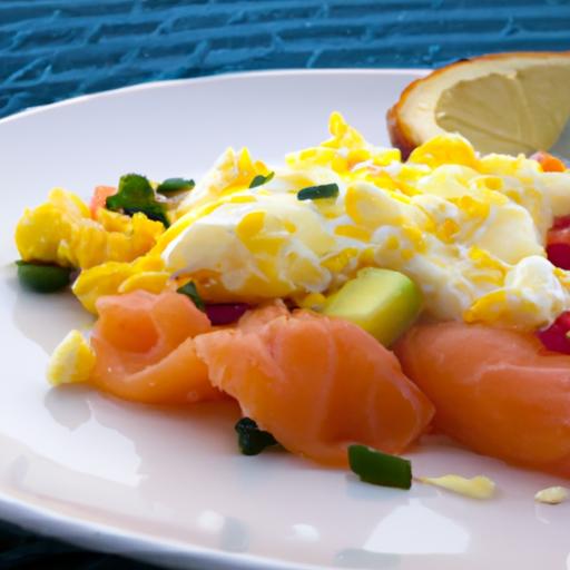 Power-packed Morning: High-Protein Smoked Salmon Scramble