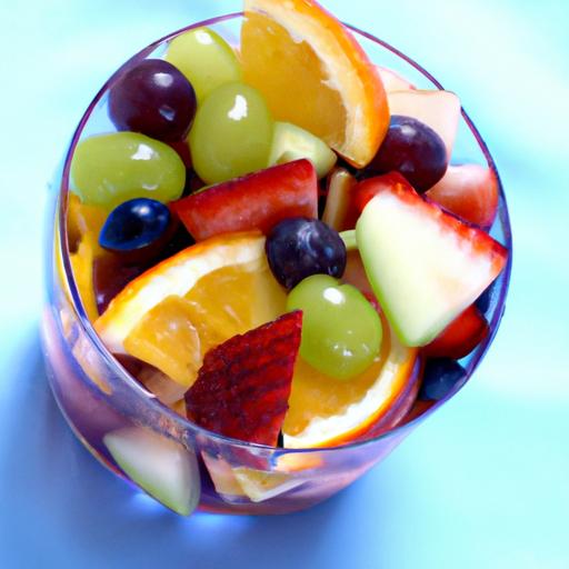 Refreshing Sugar-Free Fruit Cocktail Ambrosia Salad Recipe