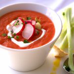 Chilled Delight: Fresh and Creamy Dairy-Free Gazpacho