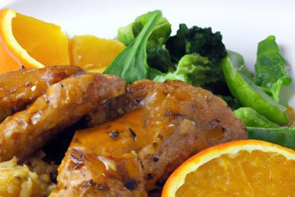 Power-Packed High-Protein Orange Chicken with Nutty Brown Rice