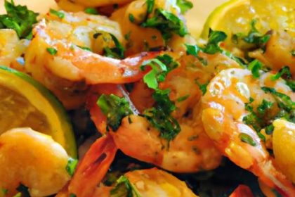 Zesty Keto Lemon Garlic Butter Shrimp: Flavor Packed Delight
